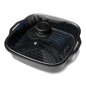 鑄鋁厚釜不沾方鍋 Kooke Casting Alu Pot
