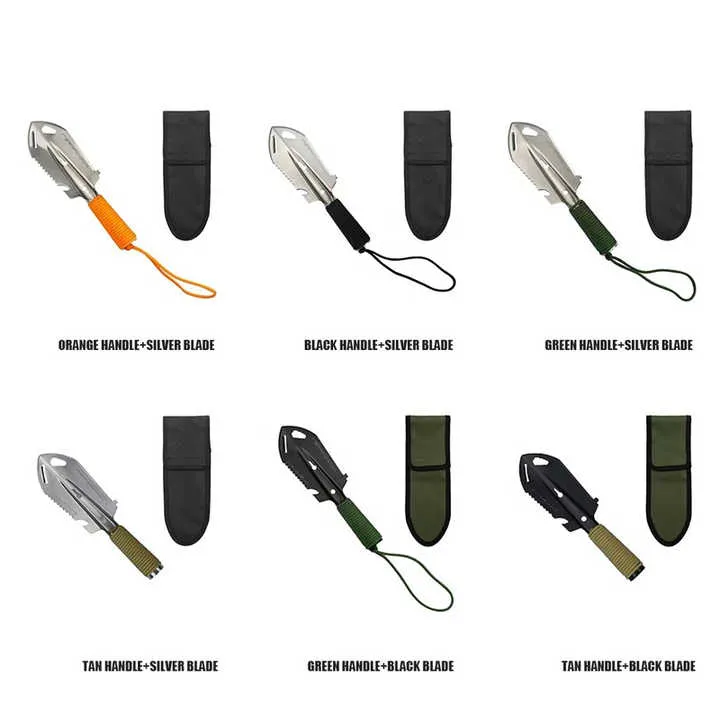 أدوات قياس البقاء على قيد الحياة البرية الصغي . Portable Mini Handheld Outdoor Multifunctional Hiking