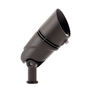 12V Landscape Accent Wide Flood Light 60 Degree 5000K Textured Architectural Bronze