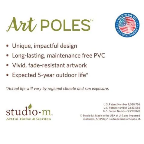 20" Art Pole