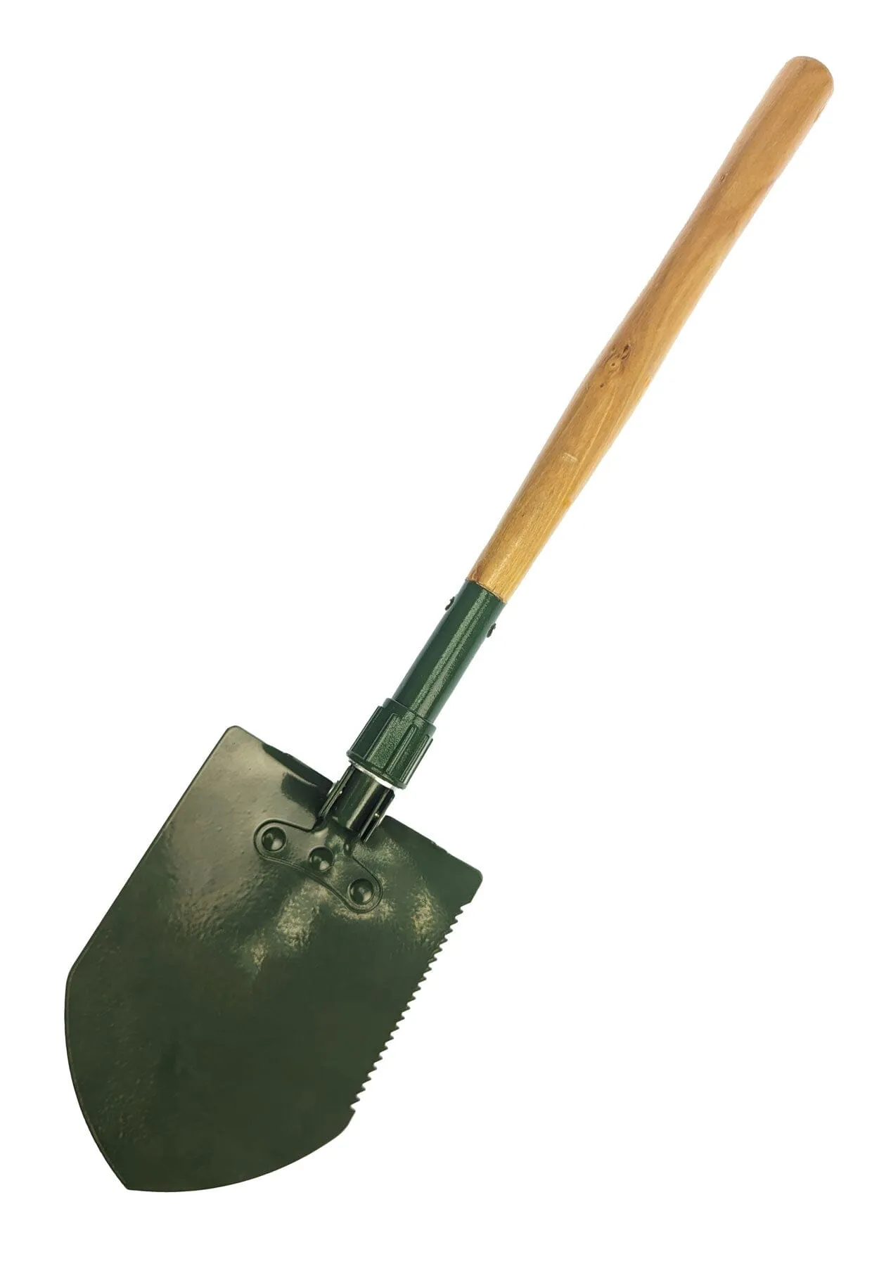 24-1/4" 45 HRC Hardness Steel Shovel and Pick with Wood Handle