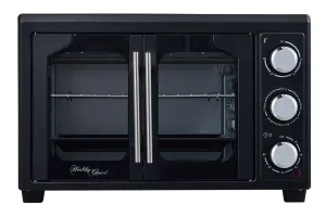 30L Air Fryer Convection Pizza Oven | With Rotisserie & 360° Food Rotation