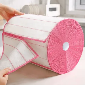 5 Absorbent Microfiber Dish Cloths Lint Free Multipurpose Kitchen Tools