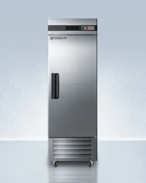 Accucold 28" Wide Pharmacy Refrigerator Stainless Steel RH Door Swing