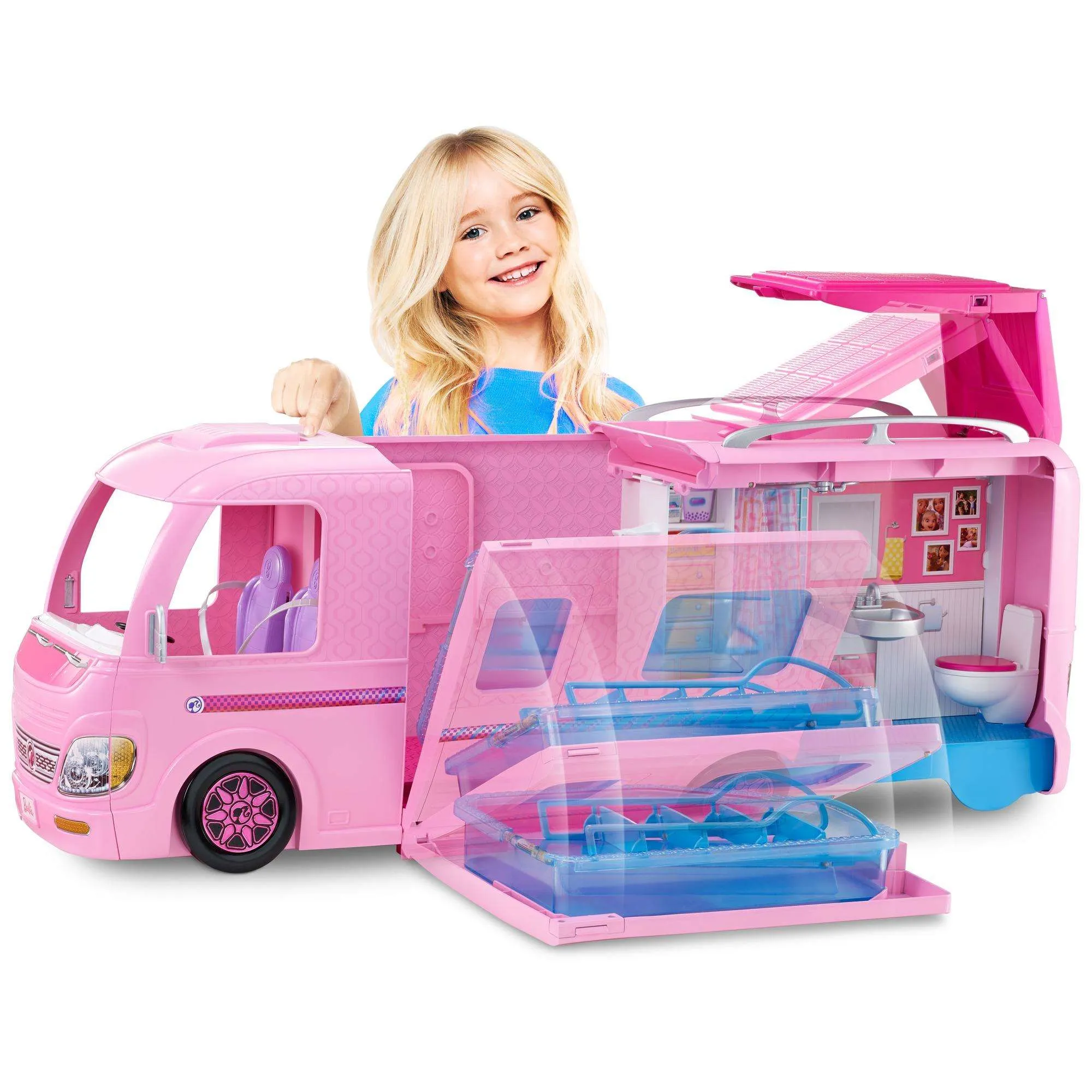 Barbie DreamCamper Adventure Camping Playset