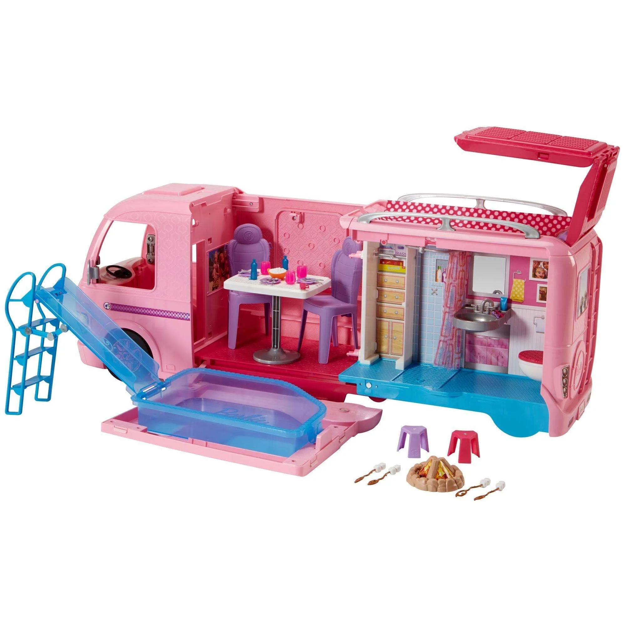 Barbie DreamCamper Adventure Camping Playset