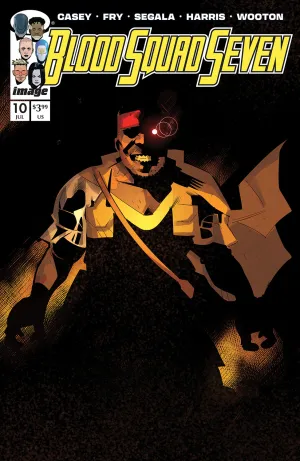 BLOOD SQUAD SEVEN #10 COVER A PAUL FRY