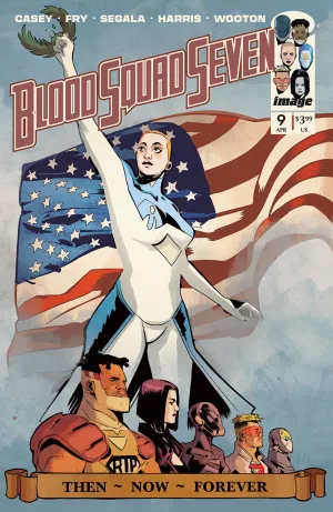 BLOOD SQUAD SEVEN #9 COVER A PAUL FRY