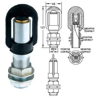 DIN Bolt Mount Connection for Beacons