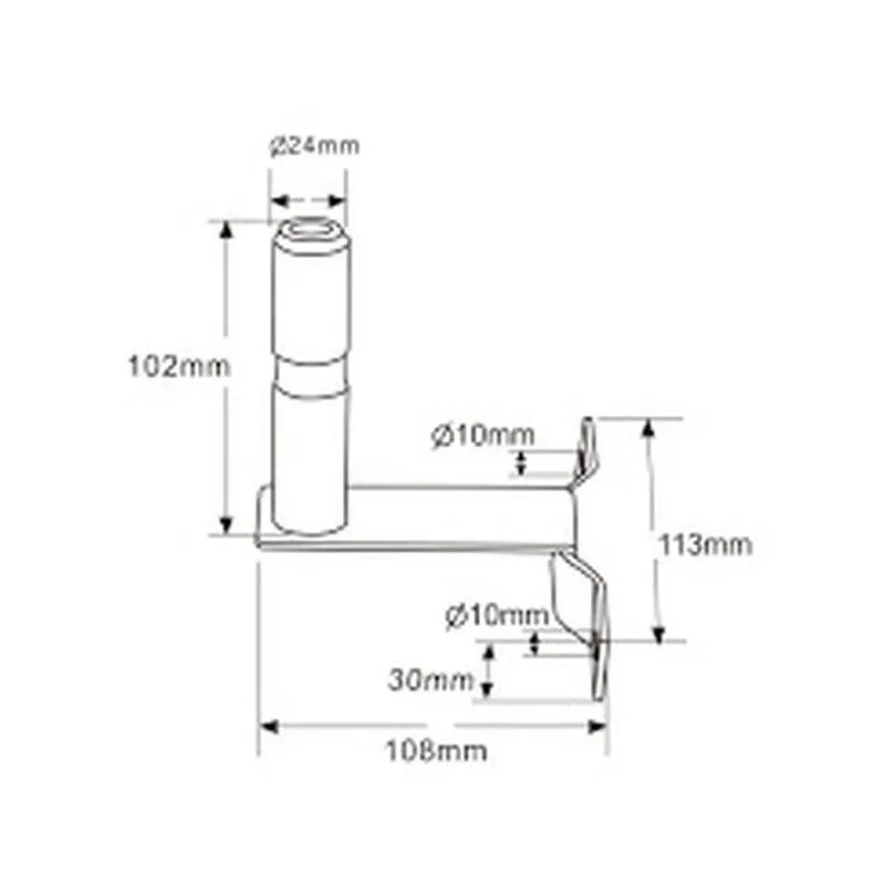 DIN BRACKET FOR BEACONS