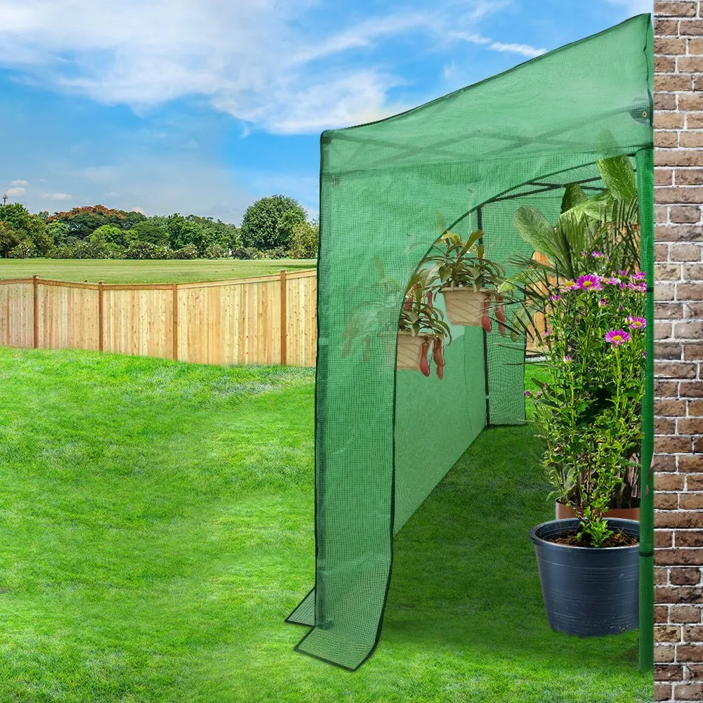 Easy Setup 10x5 Portable Lean to Pop Up Greenhouse