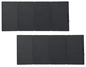 EcoFlow 400W Portable Solar Panel -  2 pack