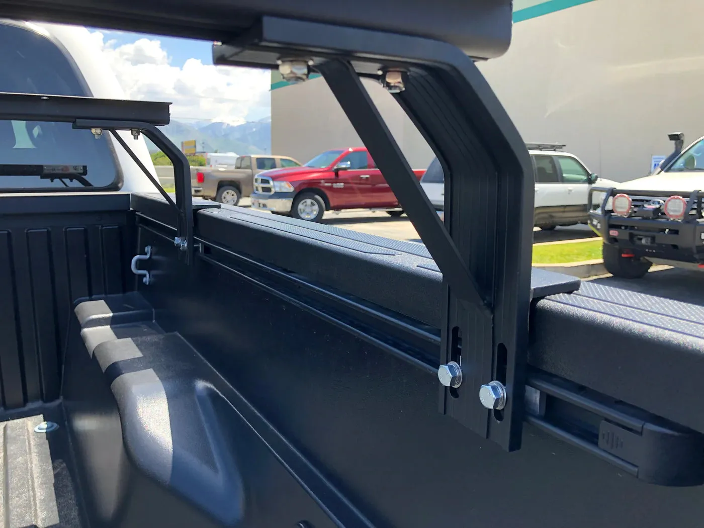 Eezi Awn K9 Bed Rail Load Bar Kit For Toyota Tacoma 3rd Gen