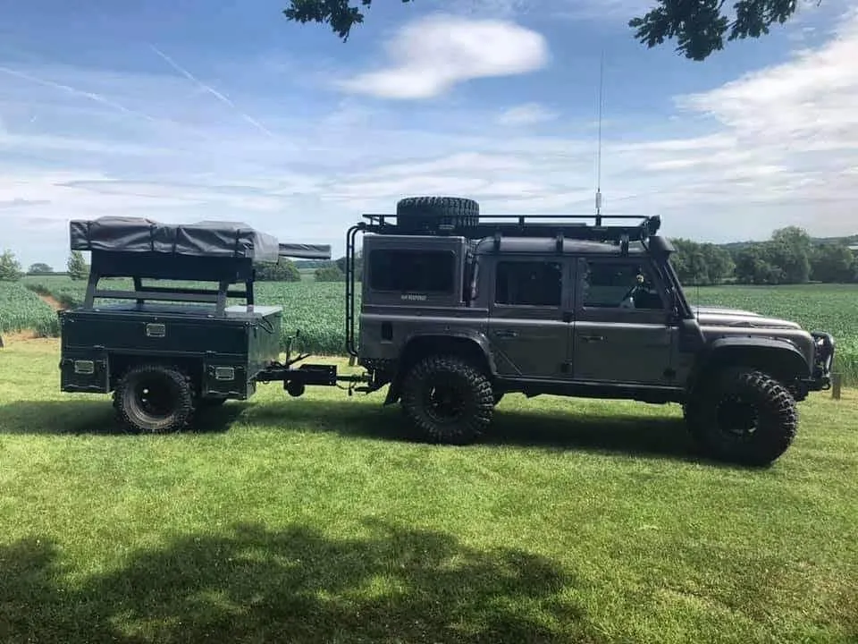 Extended Twin Ladder Ventura Deluxe 1.8 Roof Top Tent   Annex (IN STOCK)