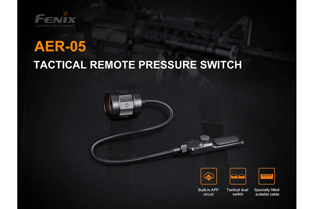 Fenix HT18R Rechargeable Hunting Kit with Mount and Remote Switch