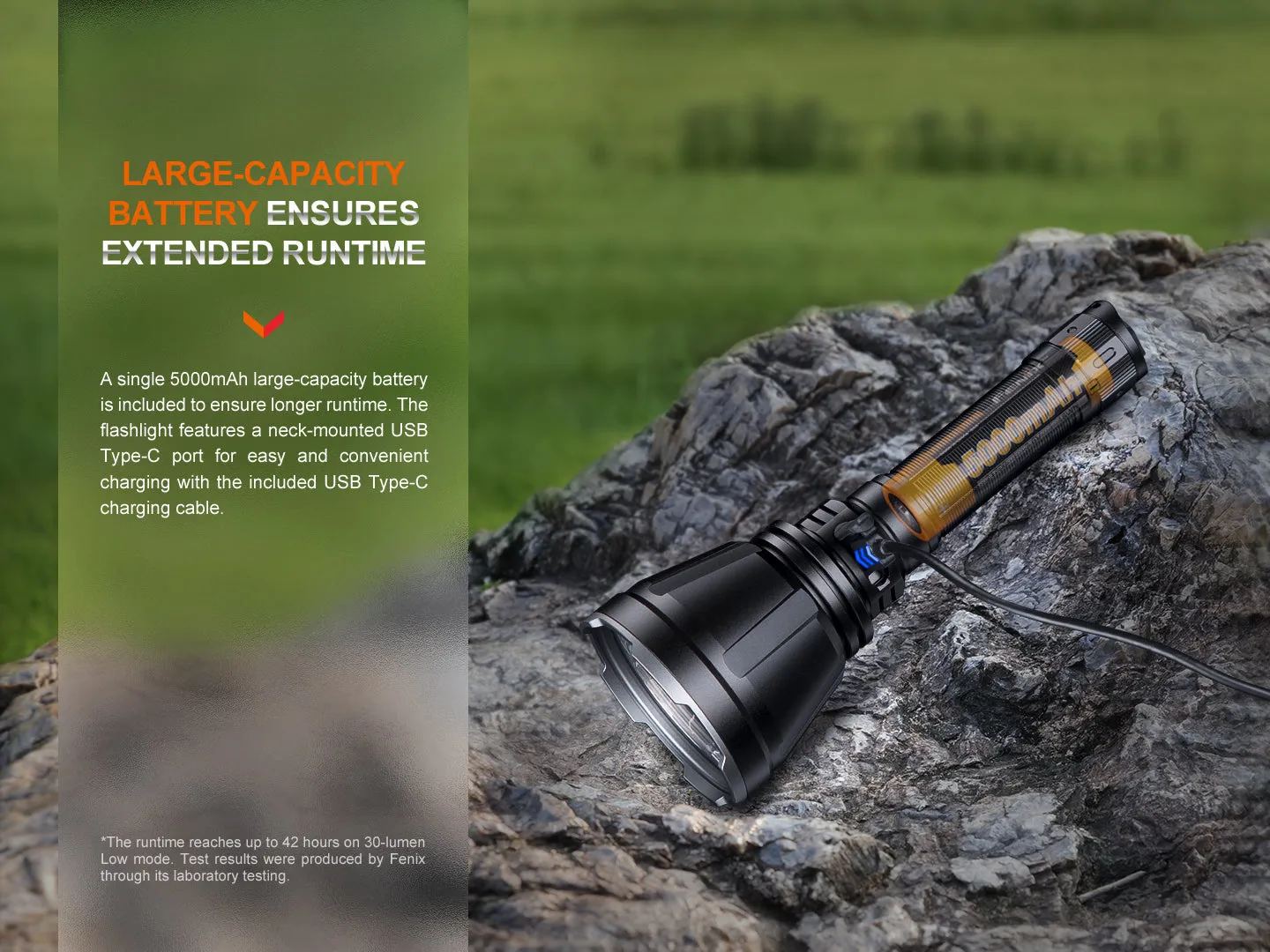 Fenix HT18R Rechargeable Hunting Kit with Mount and Remote Switch