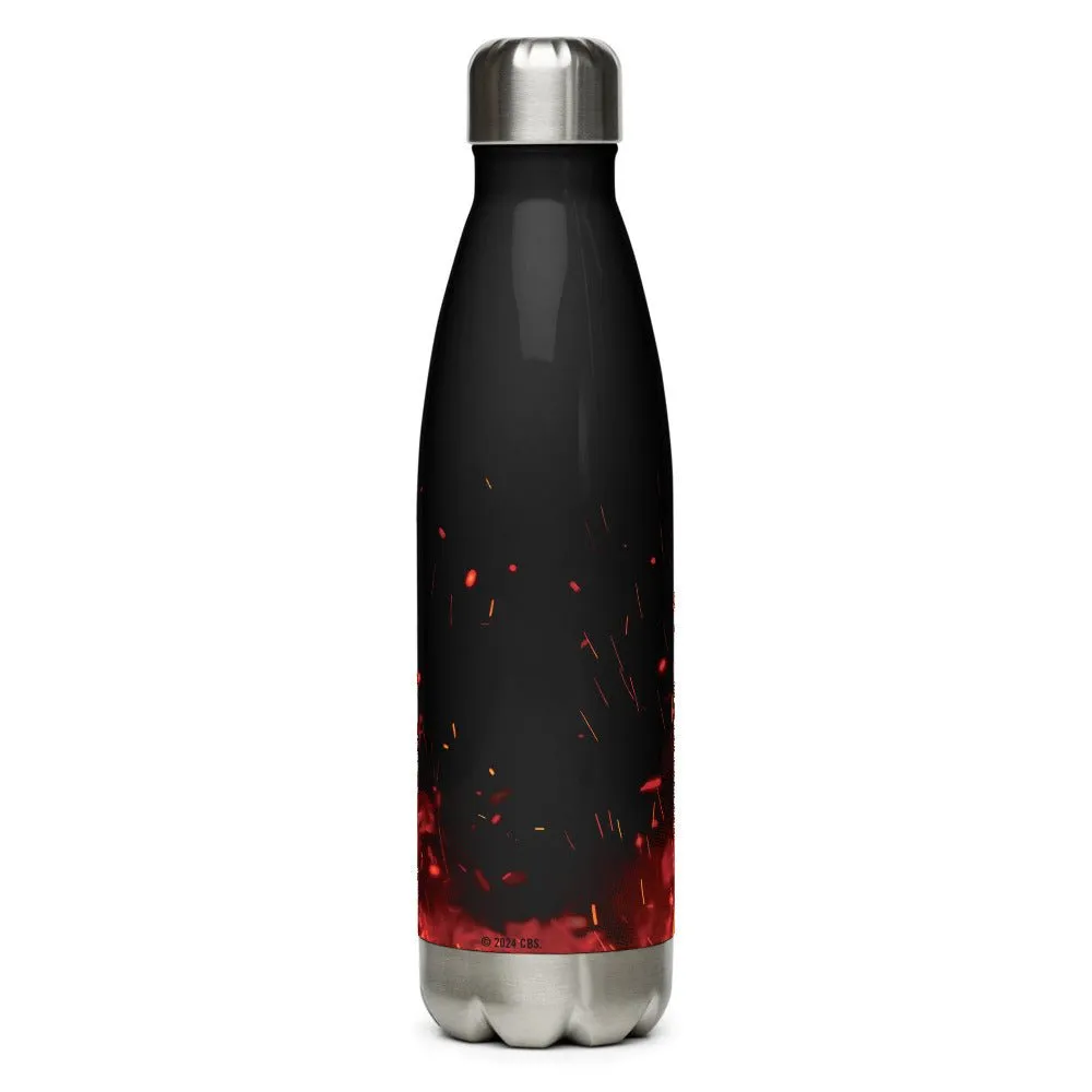 Fire Country Logo Stainless Steel Water Bottle Benefiting the Wildland Firefighter Foundation
