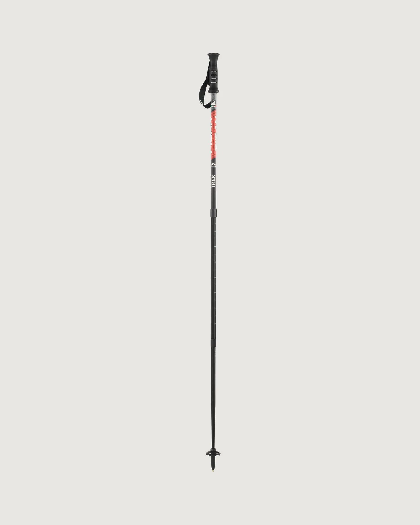 Fizan Trek Pole Pair - Black/Red
