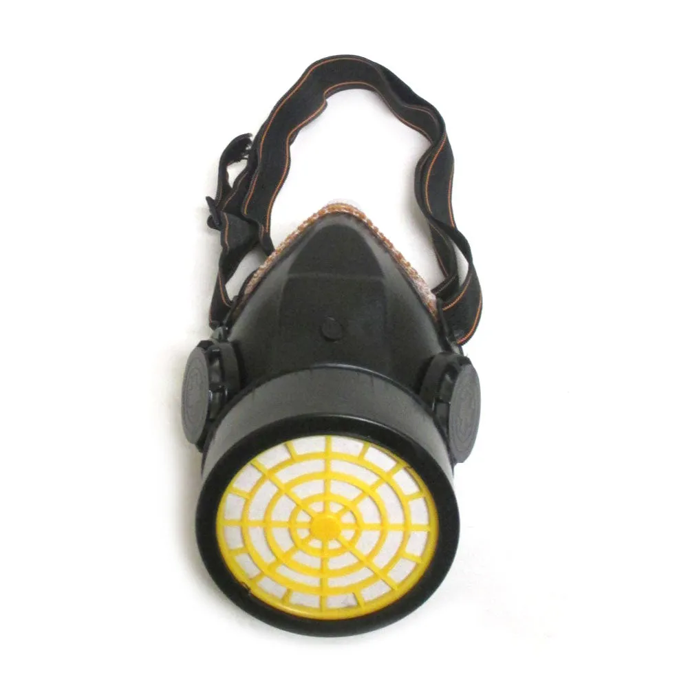 Gas Mask Survival Respirator Cartridge Paint Gas Safety Chemical Spray Dust Vape