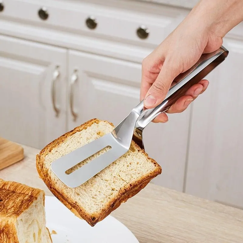 Handy Multifunctional Heat-Resistant Non-Stick Stainless Steel Kitchen Tongs
