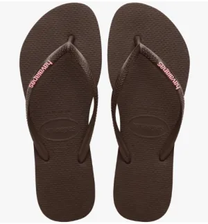 Havaianas Slim Logo Pop Up Sandals