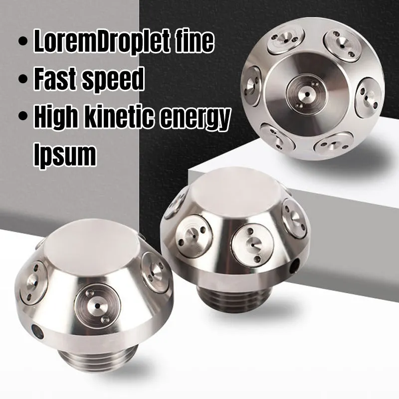 Hot sale Stainless Steel Fire Fighting High Pressure Nozzle