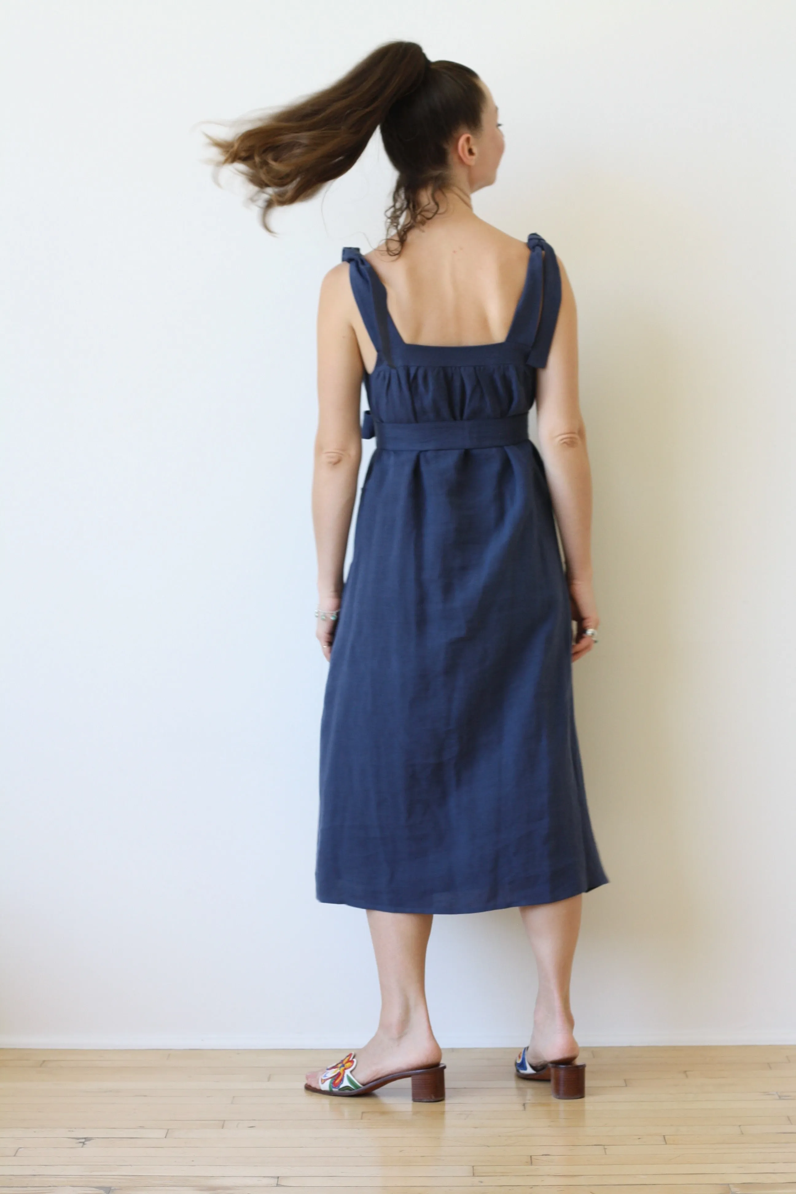 Izzy Dress - Maritime Linen