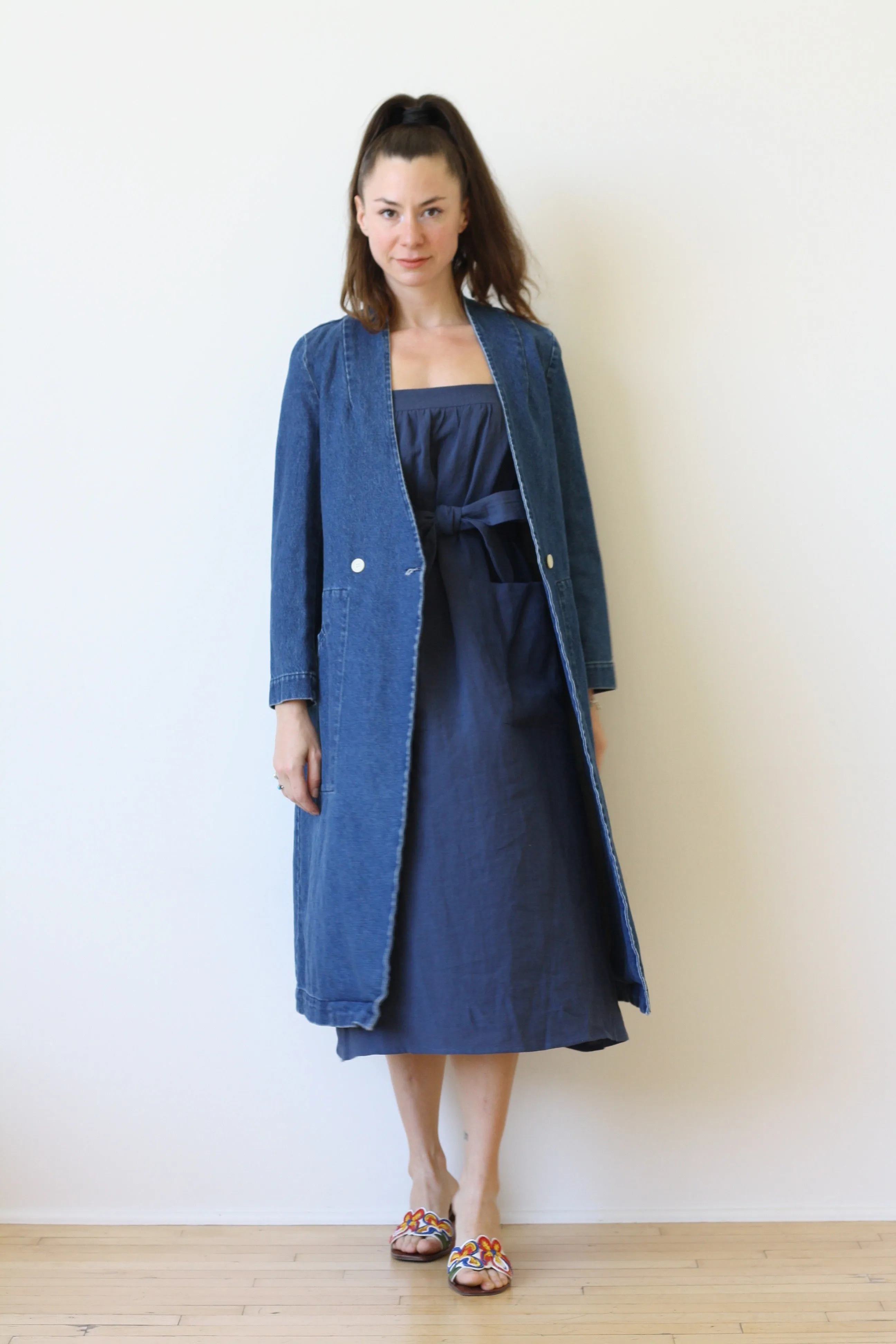 Izzy Dress - Maritime Linen