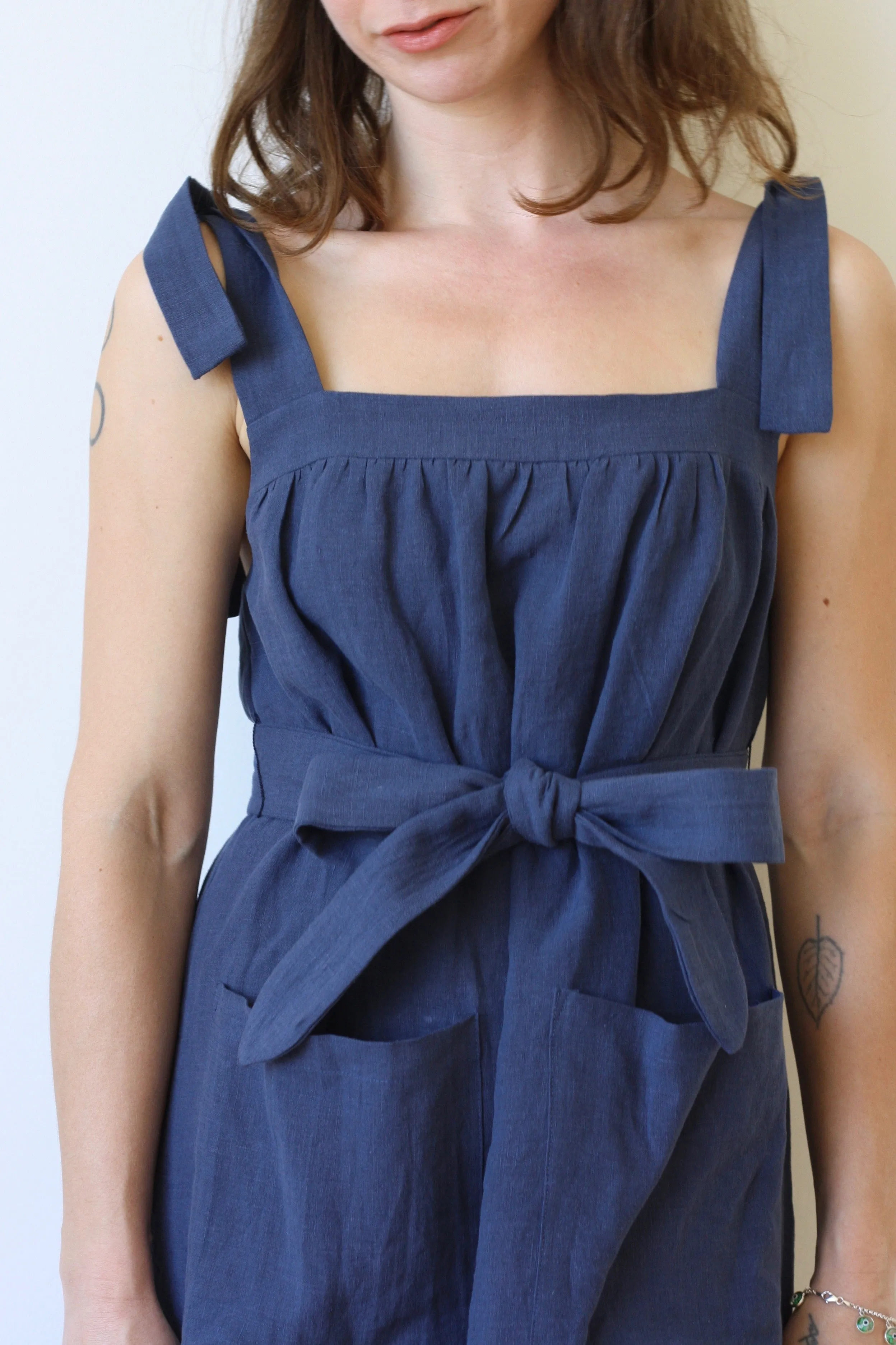 Izzy Dress - Maritime Linen