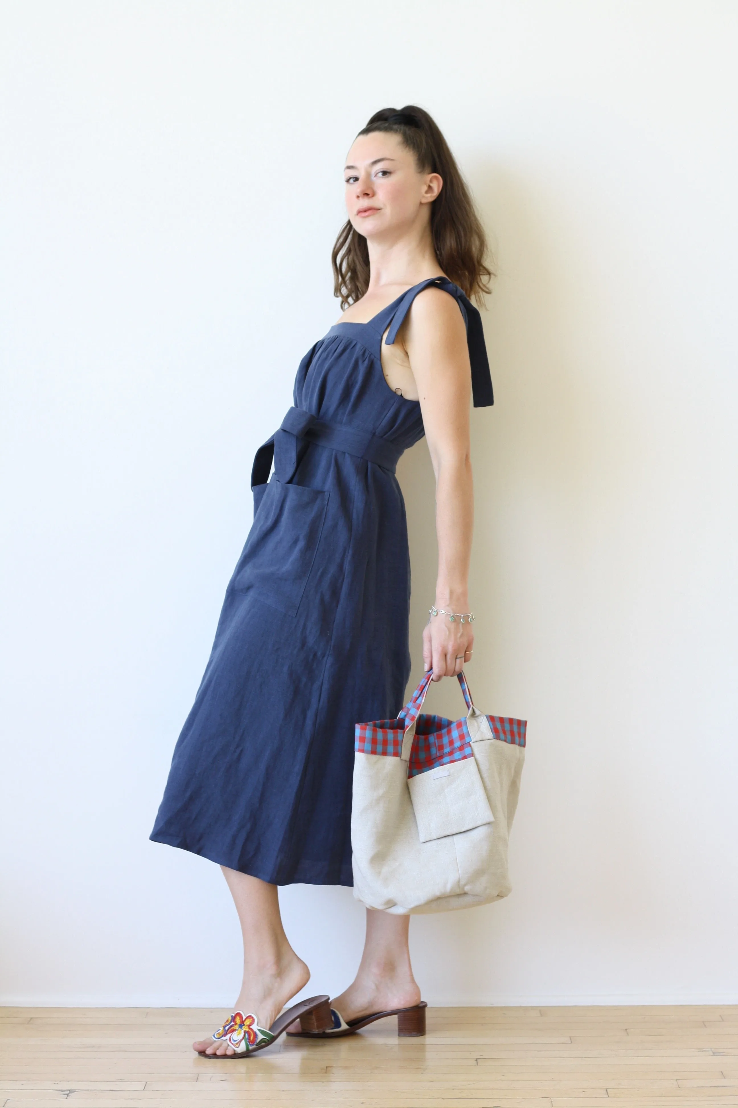 Izzy Dress - Maritime Linen