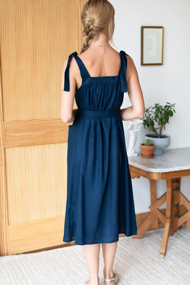 Izzy Dress - Maritime Linen
