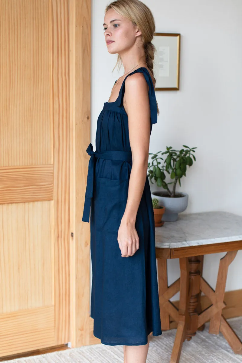 Izzy Dress - Maritime Linen