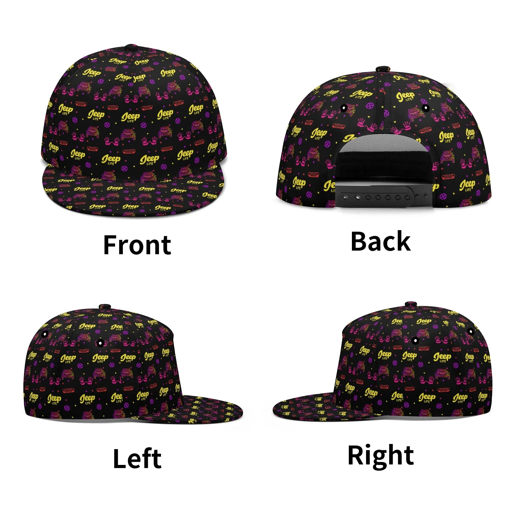 Jeep All Over Printing  Snapback