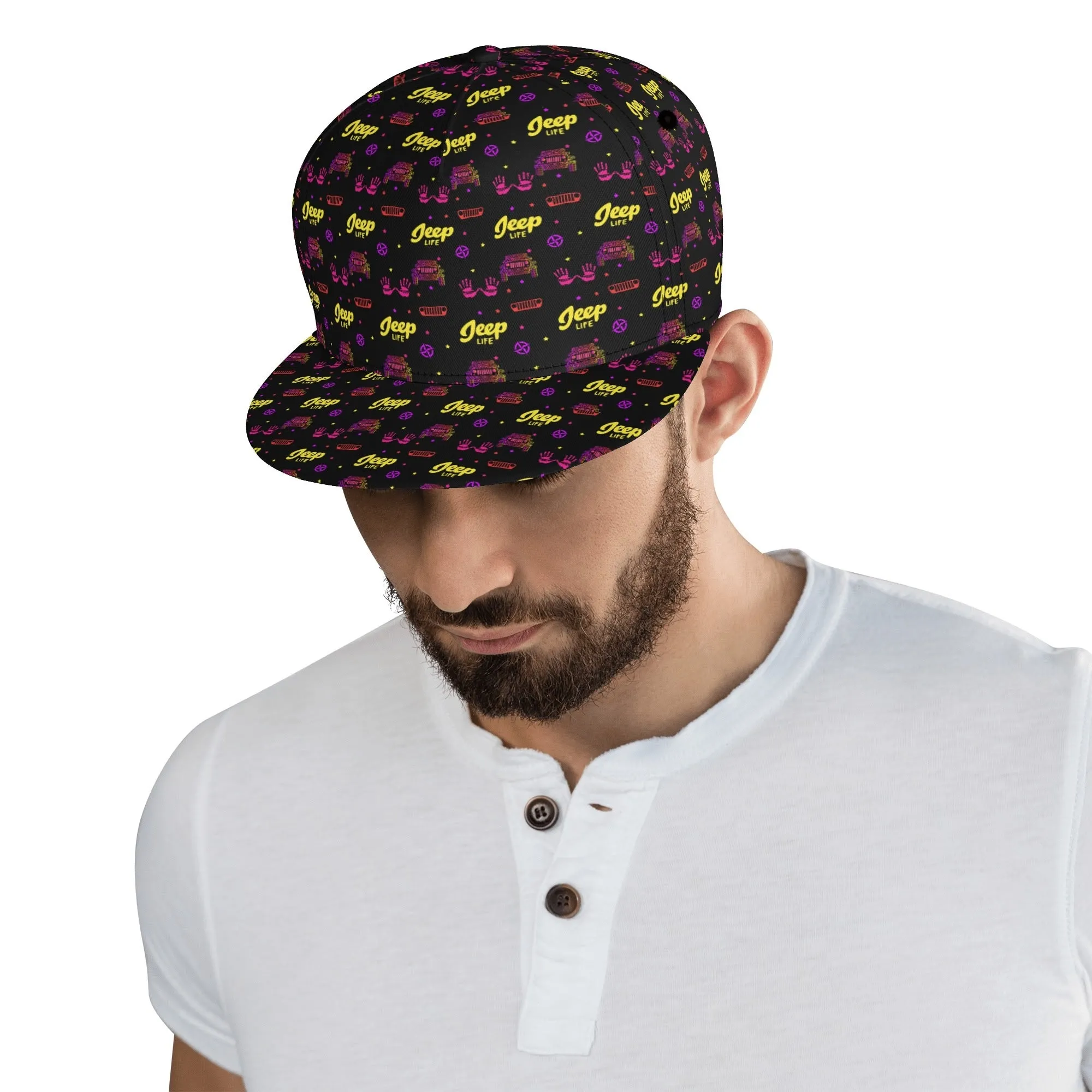 Jeep All Over Printing  Snapback