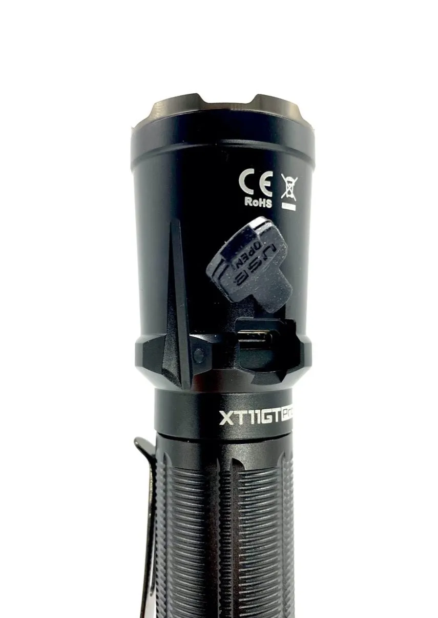 Klarus XT11GT Pro 2200 Lumen Type-C Rechargeable Tactical Flashlight 1 * 18650 Battery
