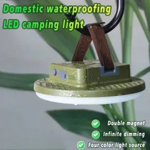 LED Portable Rechargeable Magnet Flashlight for camping