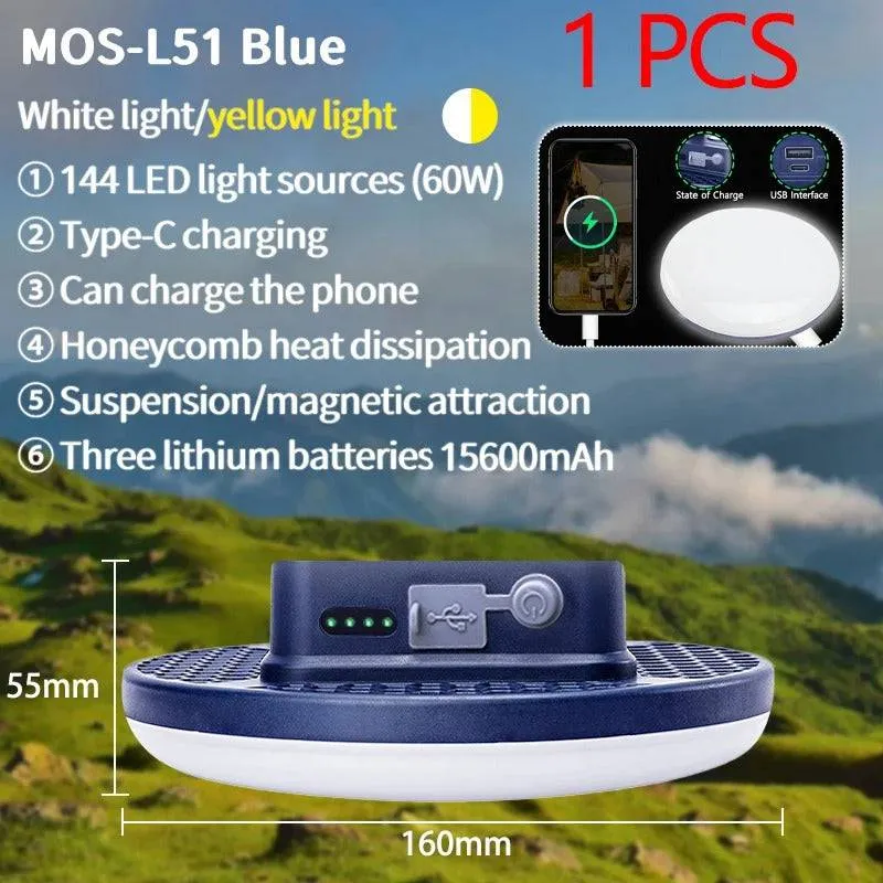 LED Portable Rechargeable Magnet Flashlight for camping