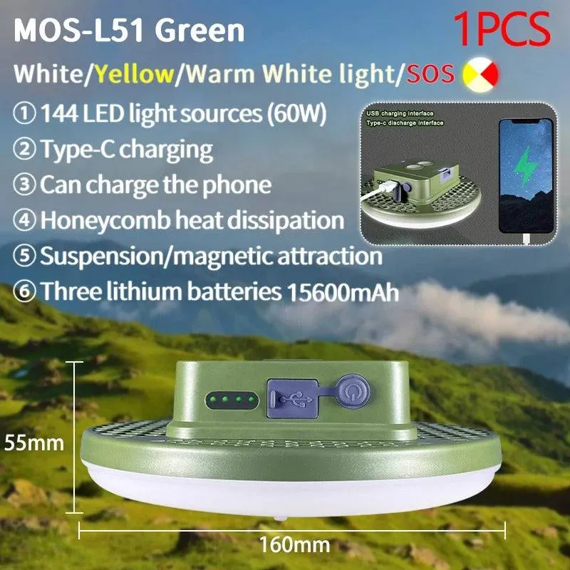 LED Portable Rechargeable Magnet Flashlight for camping
