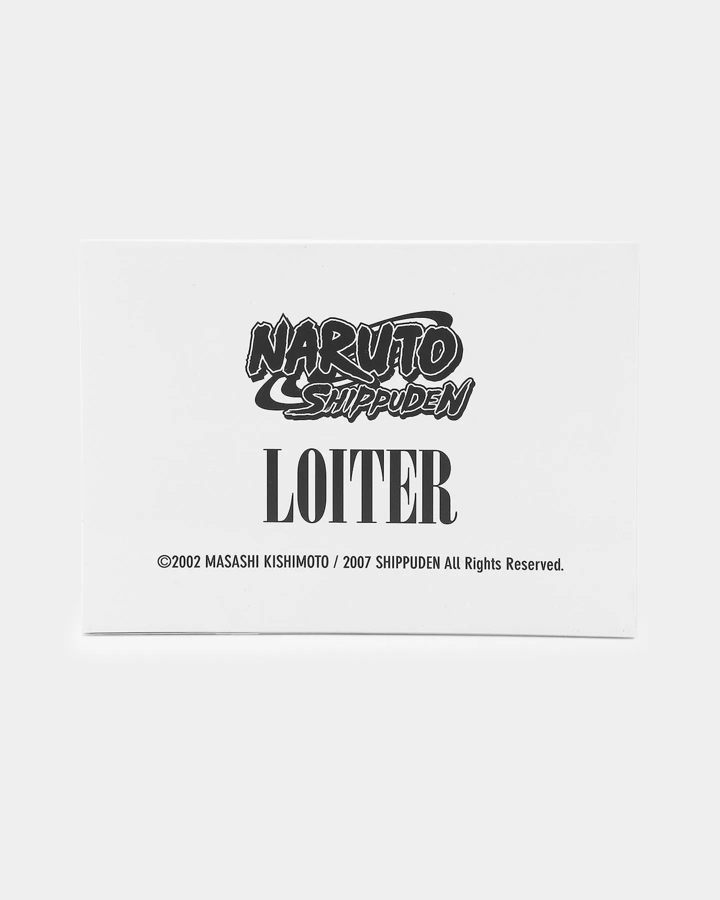 Loiter X Naruto Akatsuki Micro Cuban Chain Stainless Steel