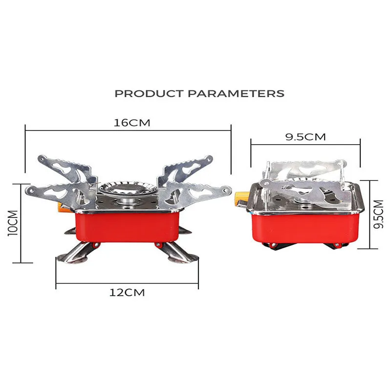  Lotus Small Round & Square Stove -- Portable and foldable, new experience of outdoor cooking!!