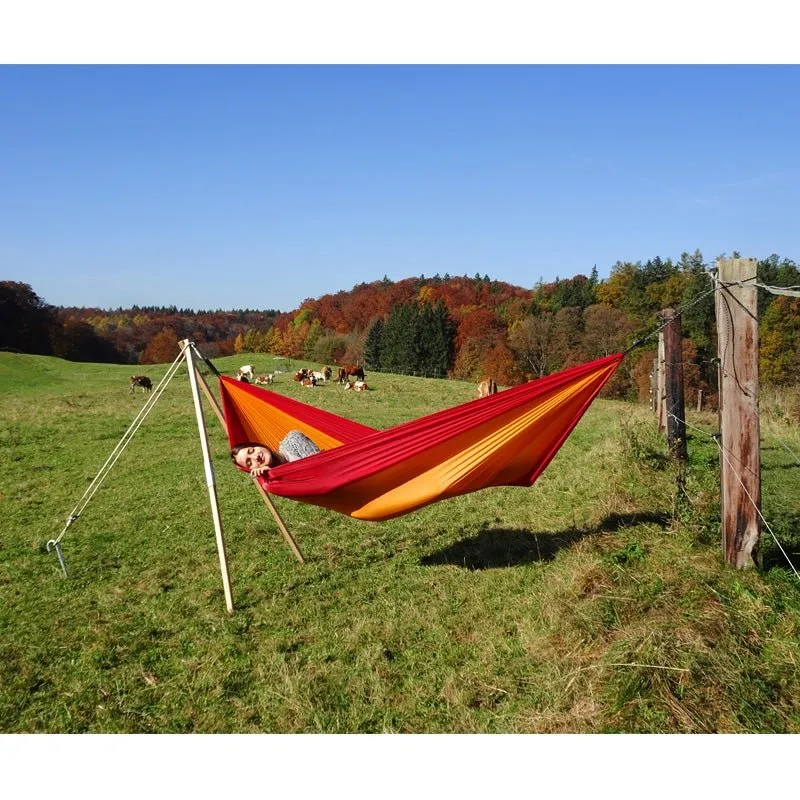 Madera Wooden Post Hammock Stand
