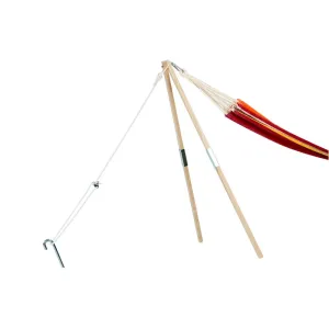 Madera Wooden Post Hammock Stand