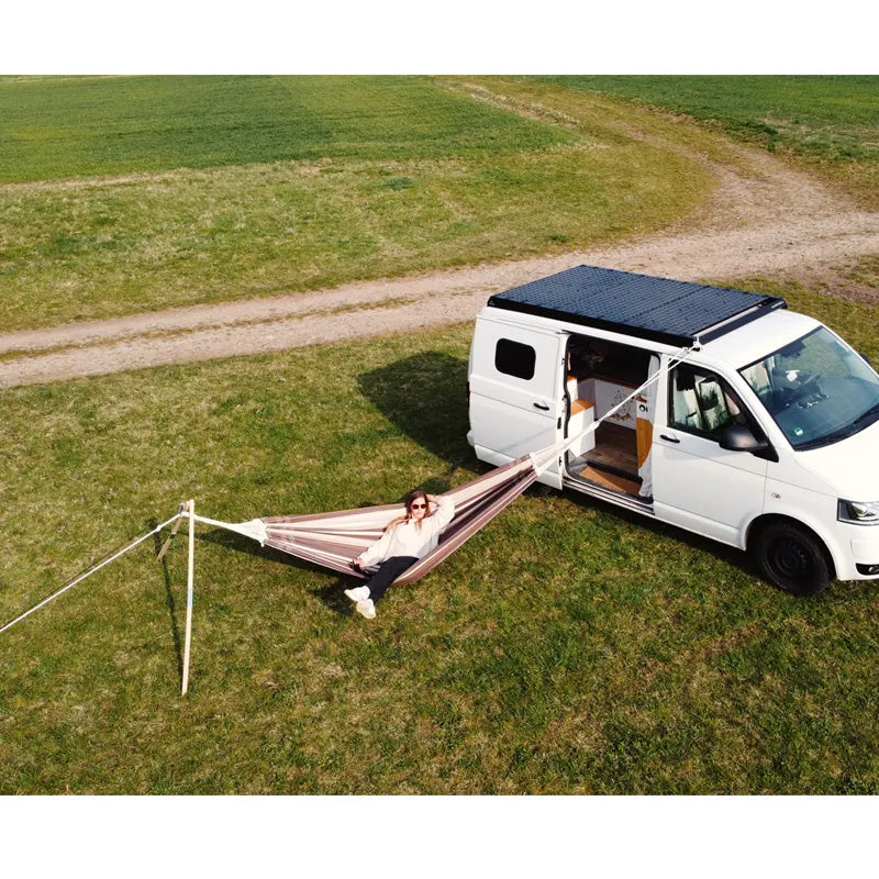 Madera Wooden Post Hammock Stand