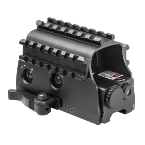 NcSTAR Tri-Rail Armored Green Dot Reflex Sighting System w/ Laser