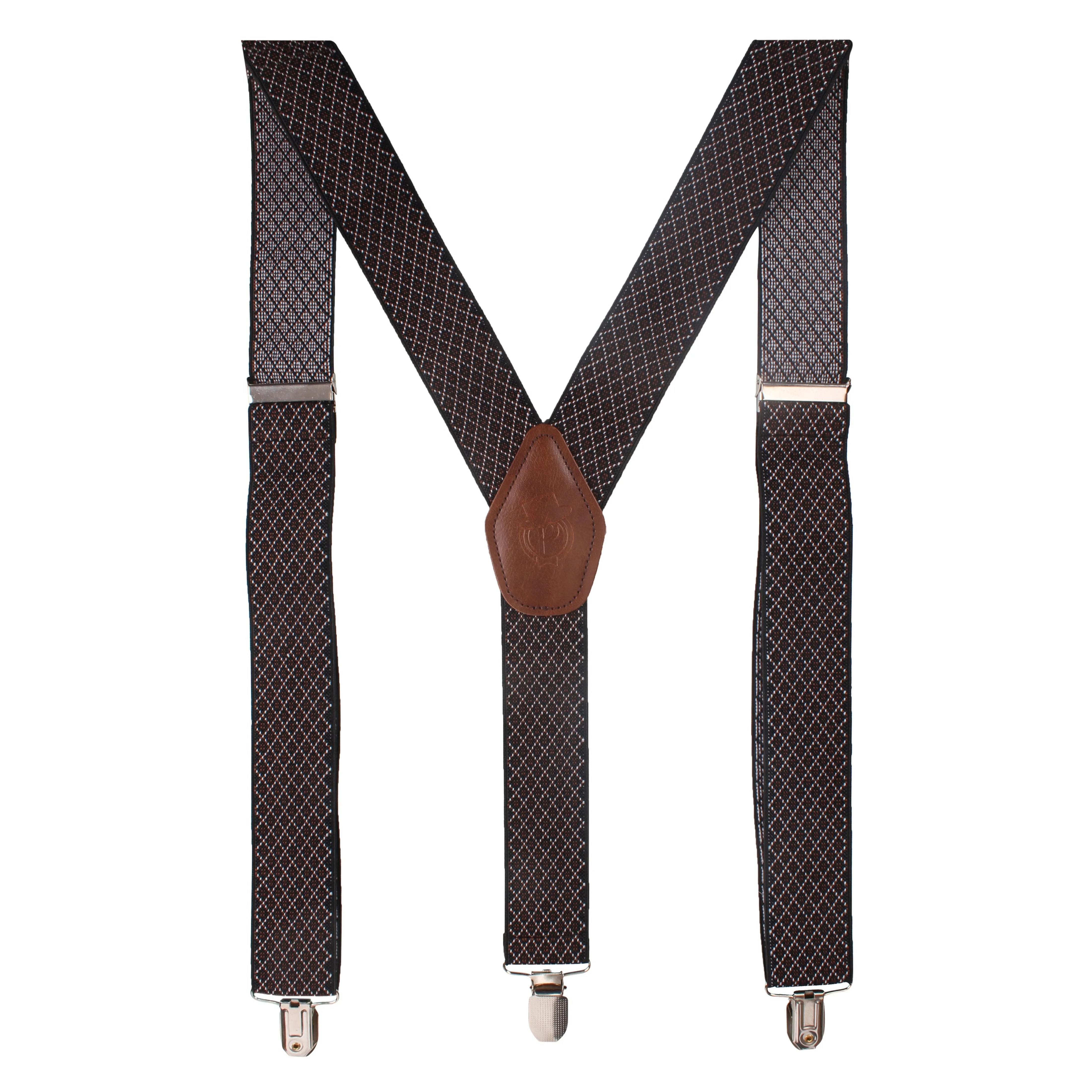 Peluche Reach The Stars Black Suspender for Men