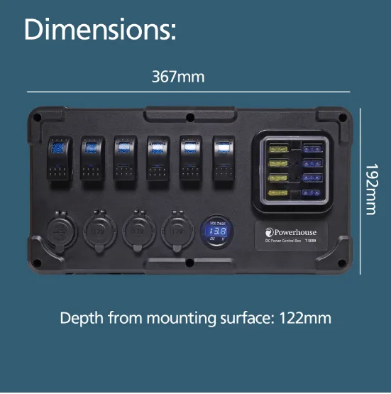 Powerhouse DC Power Control Box