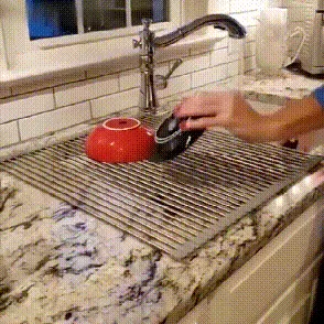 ROLLING SINK RACK