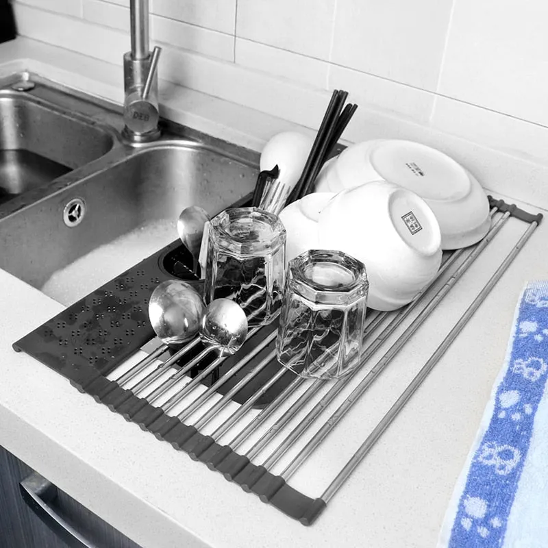 ROLLING SINK RACK
