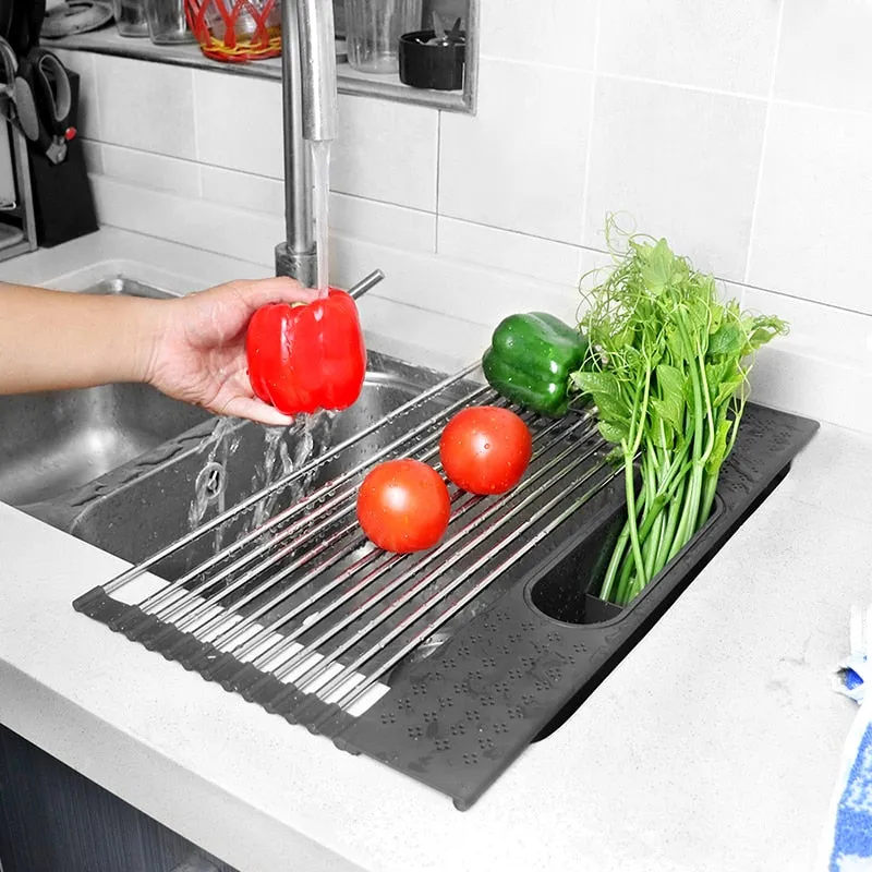 ROLLING SINK RACK