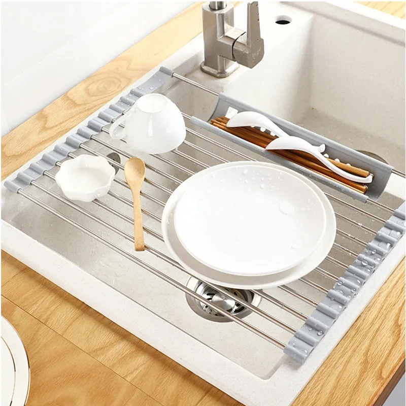 ROLLING SINK RACK